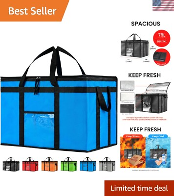 #ad Premium Insulated Cooler Bag and Food Warmer 3 Layered for Optimal Temperat... $47.99