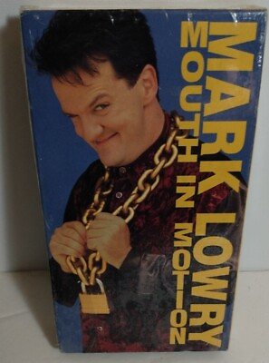 #ad NEW Mark Lowry Mouth In Motion VHS Comedy Satire Christian Clean 1994 CCM Family $6.99