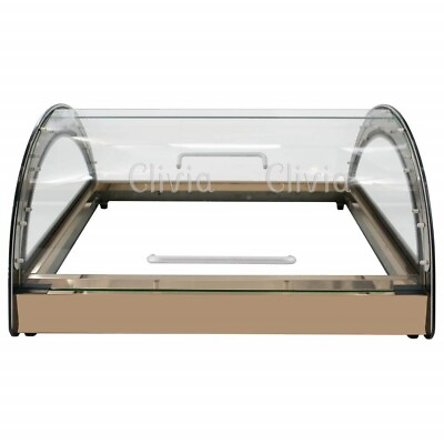 Clivia Countertop Glass Bakery Display Case Cake Pastry Cookies Showcase $258.99