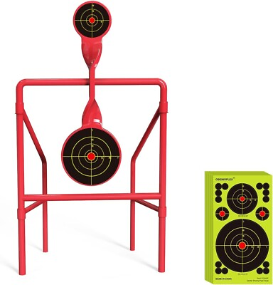 #ad Double Blast High Caliber Spinner Shooting Target World of Targets Alloy Spinner $45.00