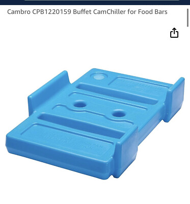 #ad Cambro CPB1220159 Buffet CamChiller for Cambro Food Bars Blue Freezer Ice Packs $109.99