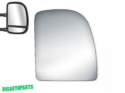 #ad #ad Upper Tow Mirror Glass for 99 07 Ford F250 F350 Super Duty Passenger Side RH New $13.12