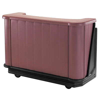 Cambro BAR650DX189 Cambar 67quot; Portable Bar with 80 lb. Ice 7 Bottle Speed Rail $6990.37