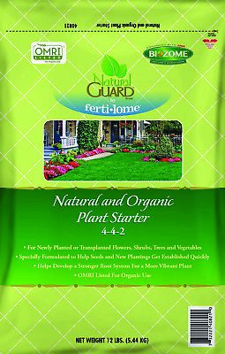 #ad Fertilome Natural Guard Natural and Organic Plant Starter Food 4 4 2 12lbs $18.59