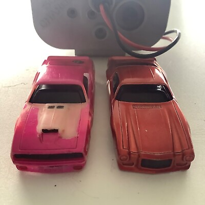 #ad Hot Wheels Redline Sizzlers Body Pink Cuda Camaro 1970 Mexico Supercharger Lot $91.01