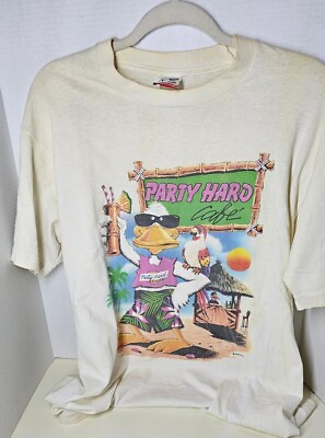 #ad Vintage Party Hard Cafe T Shirt USA $50.00