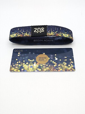 #ad Zox GOLD #28 Begin Again 2nd Owner Med Wristband Collector#x27;s Card $12.00