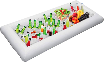 #ad Pack of 1 Inflatable Buffet Bar: Salad Food amp; Drinks Tray for Parties $36.77