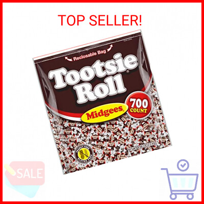 #ad Tootsie Roll Chocolatey Twist Midgees Resealable Standup Bag Peanut Free Glute $25.76