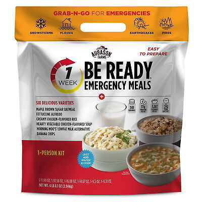 #ad #ad Augason Farms BE READY 1 Week 1 Person Emergency Food Supply Survival $22.00