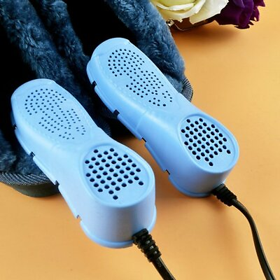 Electric Portable Warmer Footwear Good Quality Blue Heater Shoes Dryer US SELLER $6.99