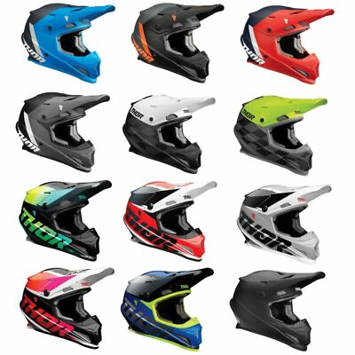2023 Thor Sector Full Face ATV Motocross Offroad Helmet Pick Size amp; Color $129.95