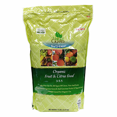 #ad Natural Guard Natural and Organic Fruit and Citrus Food 3 5 5 12lbs $22.20