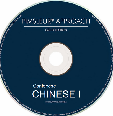 #ad Pimsleur Cantonese Chinese I 16 CDs Level 1 One 30 Units $94.00