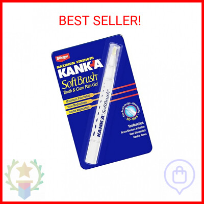 #ad Kank A Soft Brush Tooth Mouth Pain Gel Professional Strength 0.07 Ounce $11.52