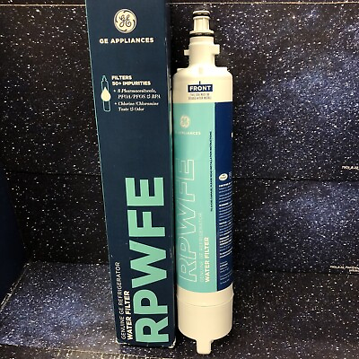 #ad GE RPWFE Refrigerator Water Filter UNSEALED $29.88