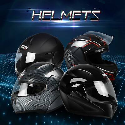 DOT Modular Full Face Motorcycle Helmet Adults Motocross Snowmobile Helmet S XL $48.75