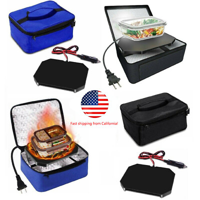 #ad Personal Mini Food Warmers Portable Microwave Warming Oven Lunchbox for Car Home $29.99