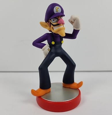 #ad Nintendo Amiibo Waluigi Figure Super Mario Bros Series $14.99