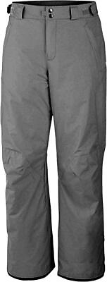 Columbia Men#x27;s Arctic Trip Omni Heat Waterproof Snow Pants Size XLarge Gray $105.60