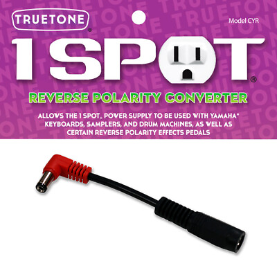 #ad Truetone One 1 Spot Reverse Polarity Converter Adapter CYR Visual Sound $7.95
