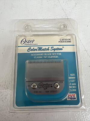 #ad #ad Oster Professional Replacement Clipper Blade Size 00000 76918 006 Classic 76 $27.99