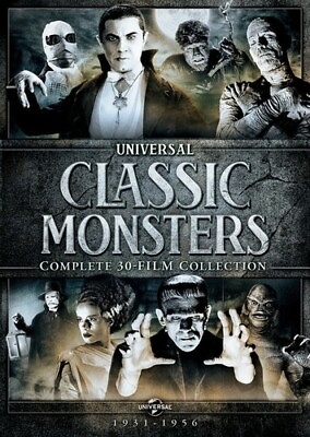 #ad #ad Universal Classic Monsters Complete 30 Film Collection DVD Edgar Barrier NEW $37.19