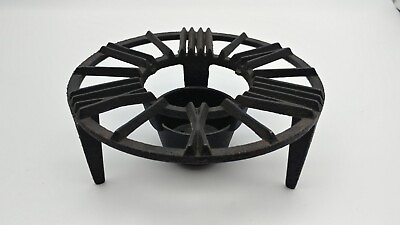#ad #ad Vintage Pyrex Cast Iron Clock Face Roman Numeral Carafe Dish Warmer Mid Century $29.98