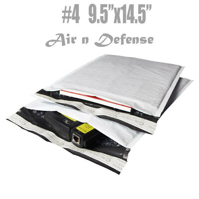 #ad 200 #4 9.5x14.5 Poly Bubble Padded Envelopes Mailers Shipping Bags AirnDefense $76.12