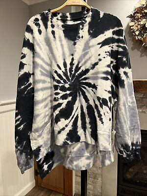 Electric and rose tye dye multicolor sweatshirt new with tags M $65.86