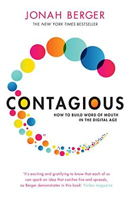 #ad Contagious: How to Build Word of Mouth in the Digital Age by Berger Jonah $3.79