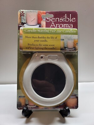 #ad Brand New Sensible Aroma Candle Electric Warmer for Jar Candles 2004 In package $9.00