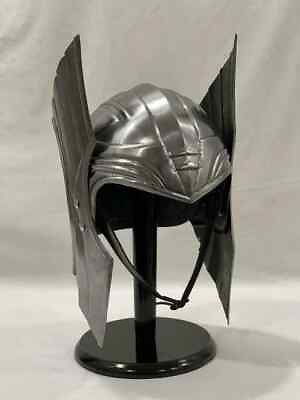 #ad Thor Helmet 18 Gauge Mild Steel Ragnarok Movie Helmet with Stand Avengers Helmet $97.00