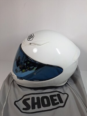 #ad Shoei RF 1200 Motorcycle Helmet Size Medium White $180.00