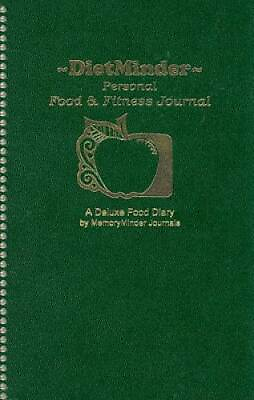 DIETMINDER Personal Food amp; Fitness Journal A Food and Exercise Diary GOOD $5.24