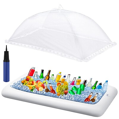 Leitee Inflatable Serving Bar Kit Includes Salad Buffet Tray with Drain Plug ... $54.08