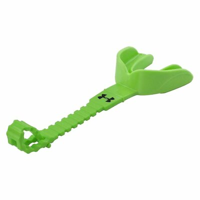 #ad Under Armour Flavorblast cool mint Youth 11 Strapped Mouthguard Green $6.33