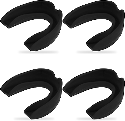#ad 4 Pack Sports Mouth Guards Athletic Mouthpiece Sport Teeth Armor Gum Protector $14.20