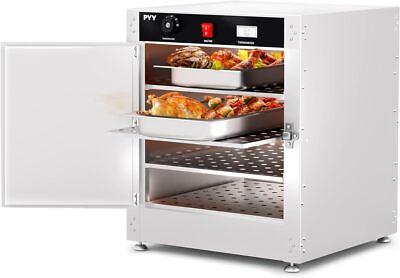 #ad Hot Box Food Warmer Cabinet Portable 4 Tier Insulated Warming Cabinets Food Pan $336.15