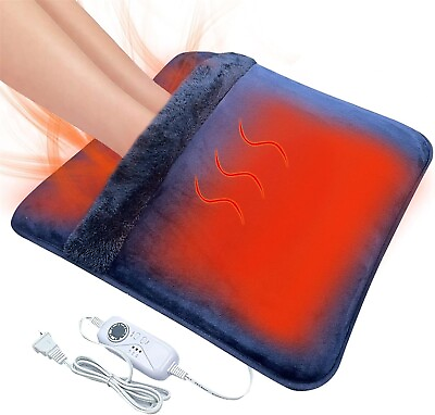 #ad Double Sided Electric Foot Warmer for Men and Women with LCD Display amp; Non Slip $29.99