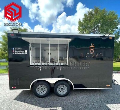 #ad #ad Custom Mobile Food Truck Suitable for Pizza Burger Hotdog Coffee Vending Trailer $10.00