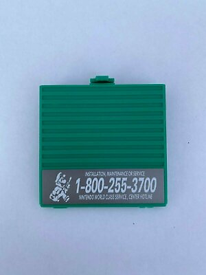 Green Battery Cover Original Game Boy for Nintendo GB Replacement Door Sticker $6.79