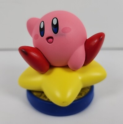 #ad Nintendo Amiibo Kirby Figure Kirby Series Blue Base $10.99