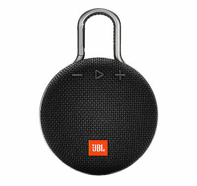 #ad #ad JBL Clip 3 Black Portable Bluetooth Speaker $39.99