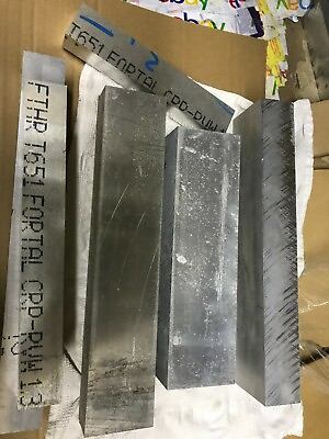 Aluminum Plate T651 7075 20 Pounds Quality Stock Scrap Fortal Plate $69.70