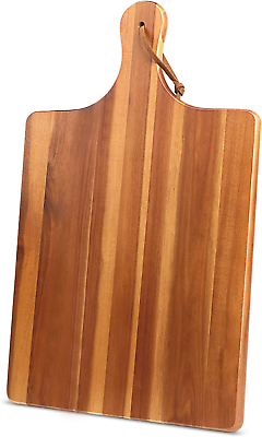 Acacia Wood Cutting Board for KitchenCutting Board with HandleChopping Board 1 $21.25