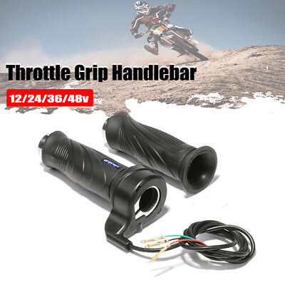 #ad 7 8quot; Twist Throttle Cable Accelerator Handlebar Grip 47cc 49cc Dirt Pit Bike ATV $15.99
