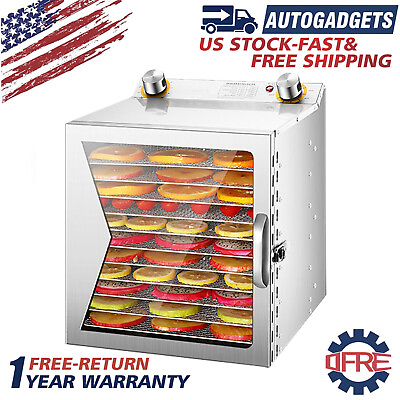 #ad #ad 12 Tray Food Dehydrator Machine For Food and Jerky，Herb Meat Fruit，Vegetables $176.58