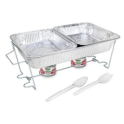 #ad #ad Sterno Party Pack Buffet Kit 1 Pack 8 Pieces Aluminum $40.52