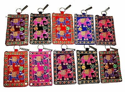 #ad Wholesale Lot 20 PC traditional Designer Embroidered Bag Women Mobile Pouch $32.80